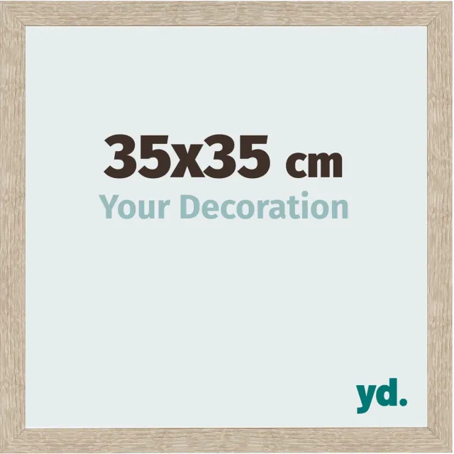 yd. Your Decoration - Fotolijst 35x35 cm - MDF - Sonoma Eiken - Bologna