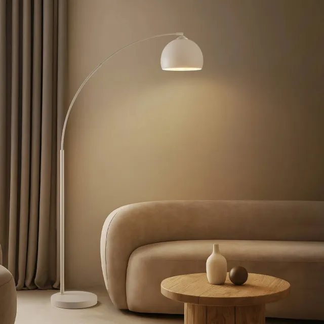 NOUS Living vloerlamp Hagar Off-white