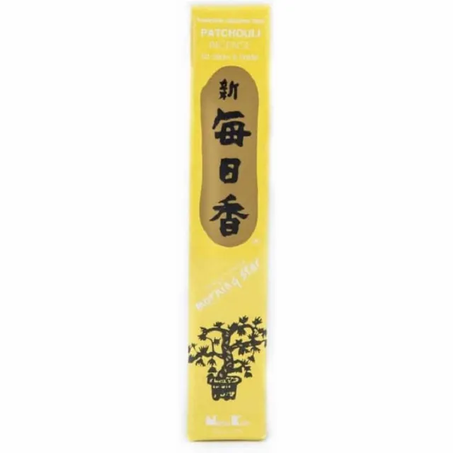 Morning Star Wierook Patchouli Oker geel