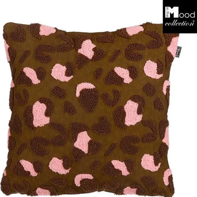In The Mood Collection Megsi Sierkussen - L45 x B45 cm - Bruin