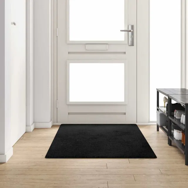 vidaXL Tapijt Loper Antraciet 100 x 200 cm 100% Polypropyleen, foto 2