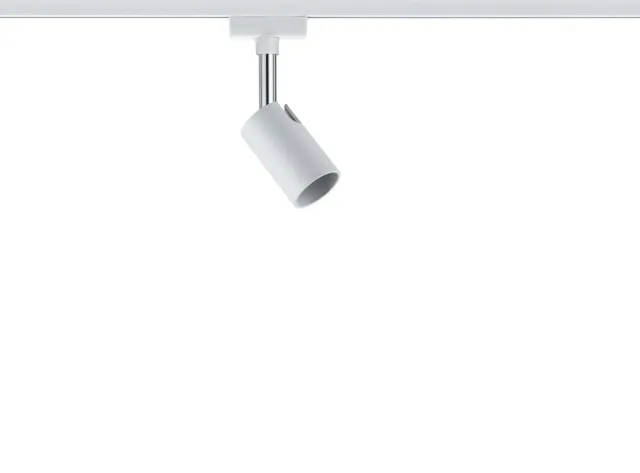 Paulmann 230V-railsysteem lamp Paulmann Pure I 95330 GU10 N/A Vermogen: 10 W N/A Chroom, Wit