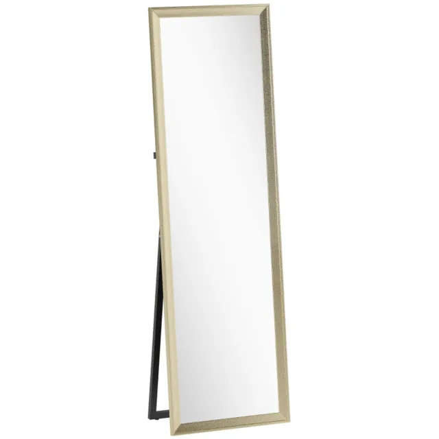 ZYLARO Passpiegels - Flexibel Te Plaatsen - 160 x 50 cm - Goudkleur goudtint