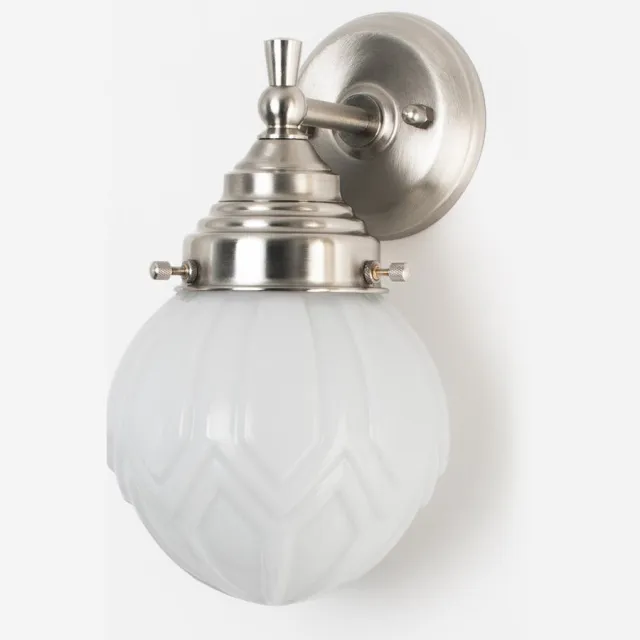 Coloured by Art Wandlamp Victory Royal Matnikkel - Art Deco Trade