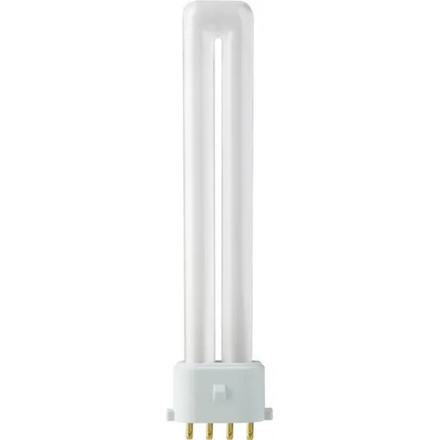Schiefer Lamps (SL) PL-S 9W 4-Pins 2G7 - 840 Koel Wit Licht (4000K) - 24.5x143.5mm - 2G7 Spaarlamp 9 Watt