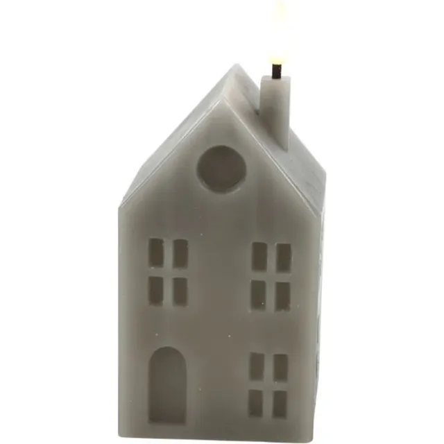 Countryfield Led Huis kaars L Grijs