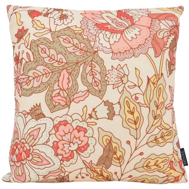 NOVÉE Vintage Botanical - Outdoor Kussenhoes | 45x45 cm | Katoen/Polyester multi