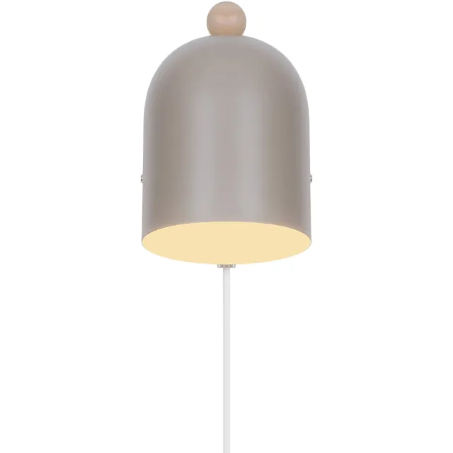 Nordlux Gaston Wandverlichting (Ø19,5 cm) Lichtbruin