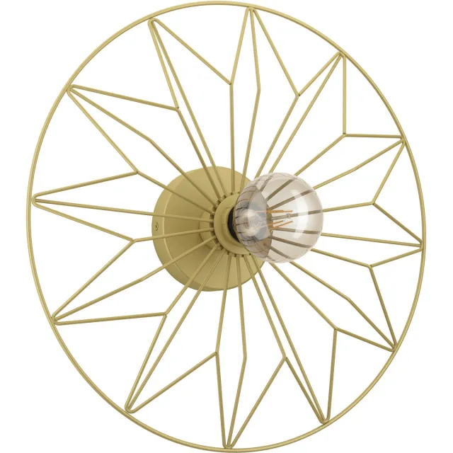 EGLO Castanuelo Wandlamp/Plafondlamp - E27 - Ø 42,5 cm - Goud