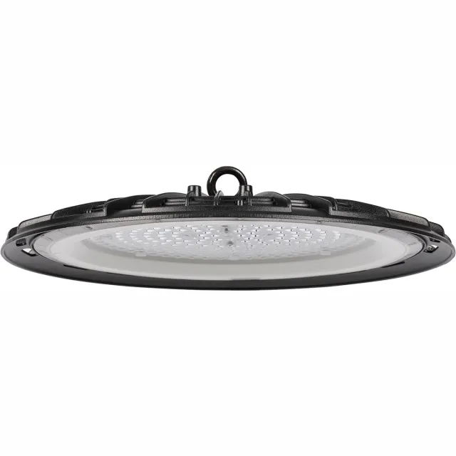 Qualu LED UFO High Bay - Rimo - 200W - Magazijnverlichting - Waterdicht IP65 - Natuurlijk Wit 4000K - Aluminium Zwart