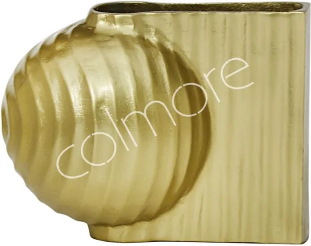 Colmore NEWBRONZE Vaas ALU RAW/NEWBRONZE 27x17x21 brons / goud