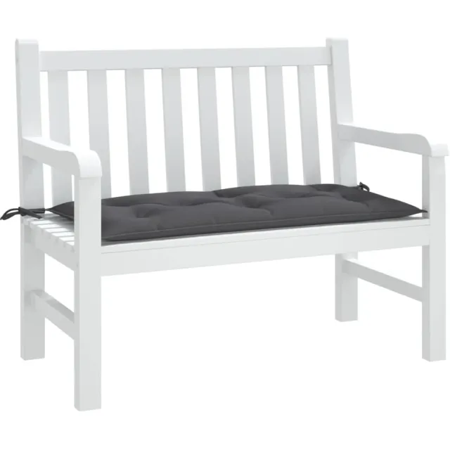 vidaXL Tuinbankkussen 100x50x7 cm oxford stof antracietkleurig Anthraciet