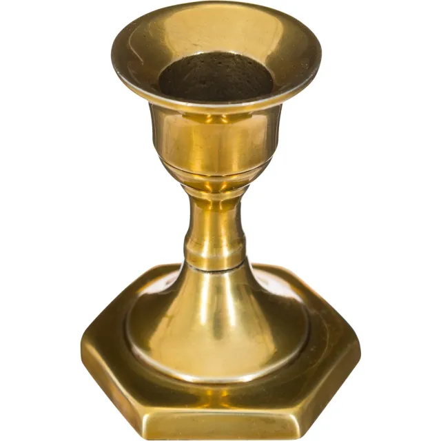 Atmosphera Kandelaar voor dinerkaars, metaal, goud, 7,5 cm
