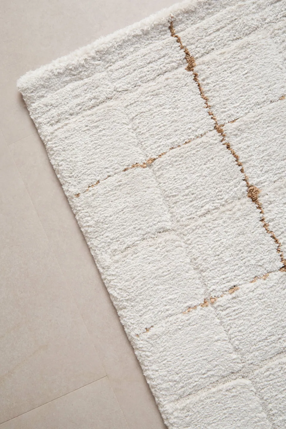 Studio LIVIT vloerkleed off white/zand, 290x200 cm, foto 5