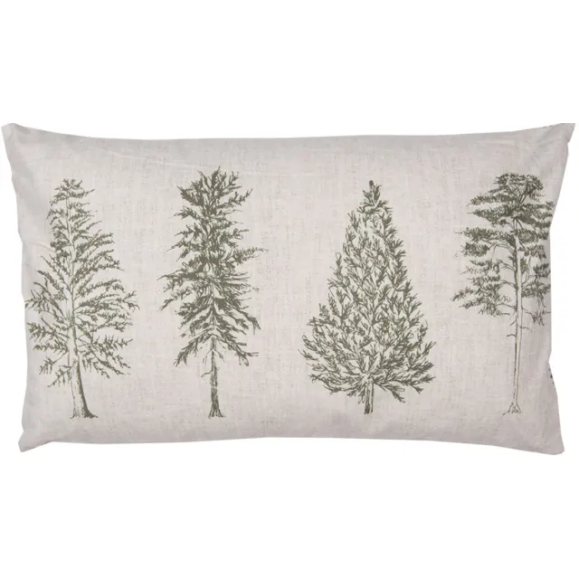 Clayre & Eef Sierkussen Beige Synthetisch Kerstbomen