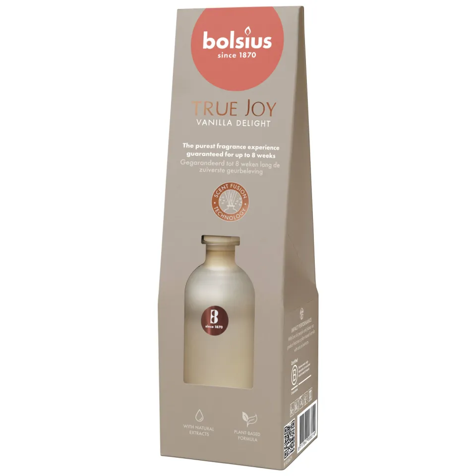 Bolsius True Joy Vanilla Delight geurstokjes 80 ml off white, foto 3