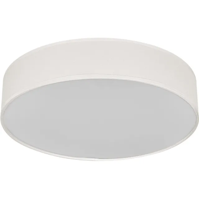 Osram ORBIS PARIS plafondlamp 480mm, beige, 3xE27 fitting, kan worden uitgerust met slimme lamp, hoge kwaliteit, modern design, met stoffen kap, geschikt voor binnengebruik, rond, IP20