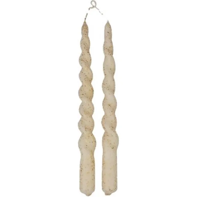 Branded by Twisted Christmas candles- Taupe