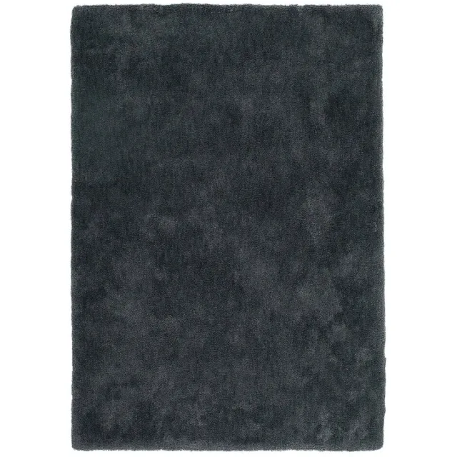 Dutch XXL Effen Vloerkleed | Tapijt | Velvet | Uni | Antraciet | 160x230 cm