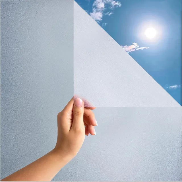 Solacis Privacy Folie Raam - Raamfolie - Folie Raam - Zichtwerend - Anti Inkijk Raamfolie - Must have voor uw privacy! Mat