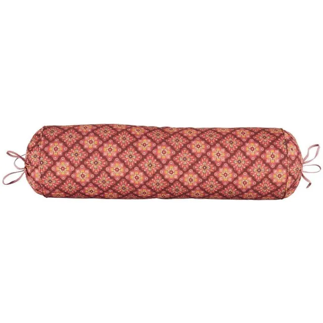 Pip Studio Poppy Stitch Roll Sierkussen Red 1x 22 x 70 cm Rood