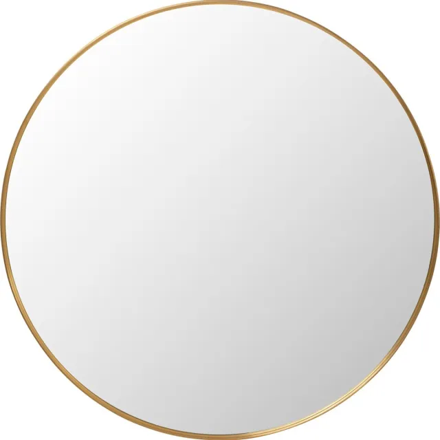 Kare Design Spiegel Simply Ø90cm messing Kare Design Goud