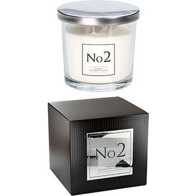 Bispol Cosy & Trendy Ambient Geurkaars In Glas Nr2 - 40uren Transparant