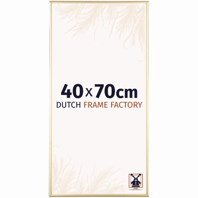Dutch Frame Factory Fotolijst 40x70 cm - Aluminium - Goud - Kampen