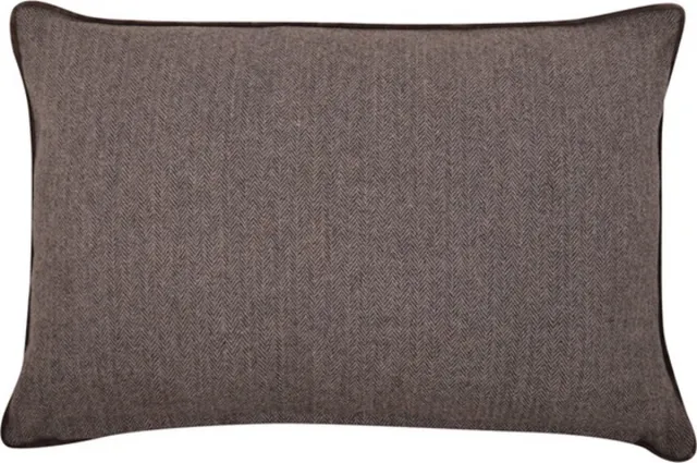 Linen & More Velvet Wool Grijs Kussen | 40 X 60 | Sierkussen Voor Woonkamer Of Slaapkamer