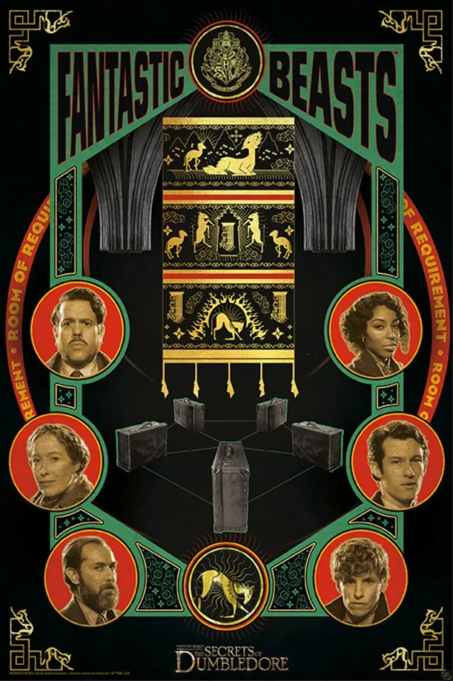 ABYSTYLE Poster Fantastic Beasts - Casting 61x91,5cm Divers