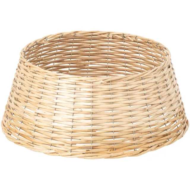 J-Line Kerstboomrok - riet - naturel - small