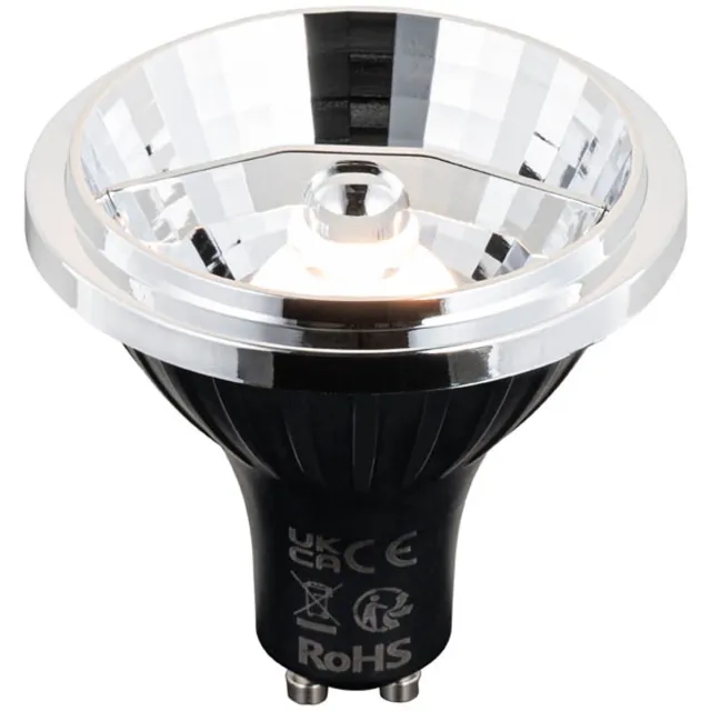 LUEDD Set van 5 Smart GU10 dimbare LED lamp AR70 6W 500 lm 2200 - 6500K