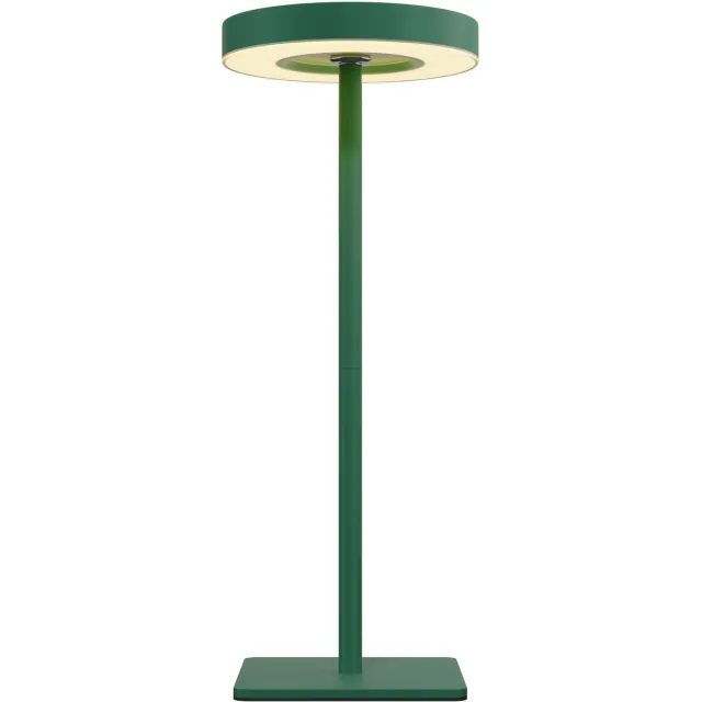 Nook Oplaadbare tafellamp - Groen - Draadloos - LED & 3 lichtstanden - Bureaulamp of nachtlampje