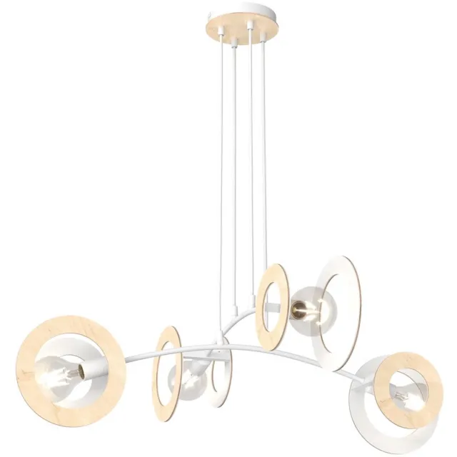 Emibig "SKIVA 4 WH" translates to "DISC 4 WH" White