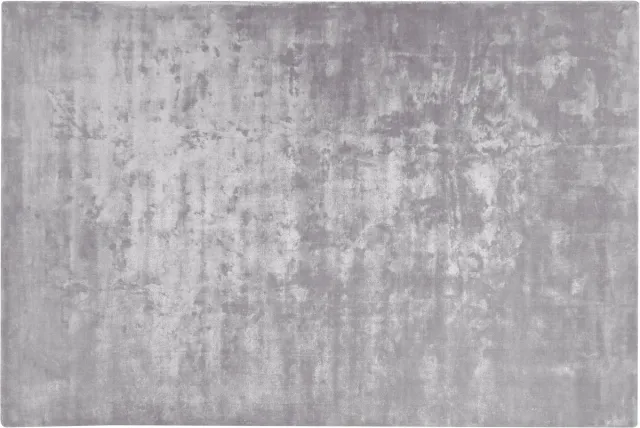 Beliani GESI - Laagpolig vloerkleed - Lichtgrijs - 200 x 300 cm - Viscose