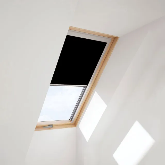Contrio verduisterende rolgordijn voor Velux ® dakraam - GGL - MK10 Blauw (78x140)