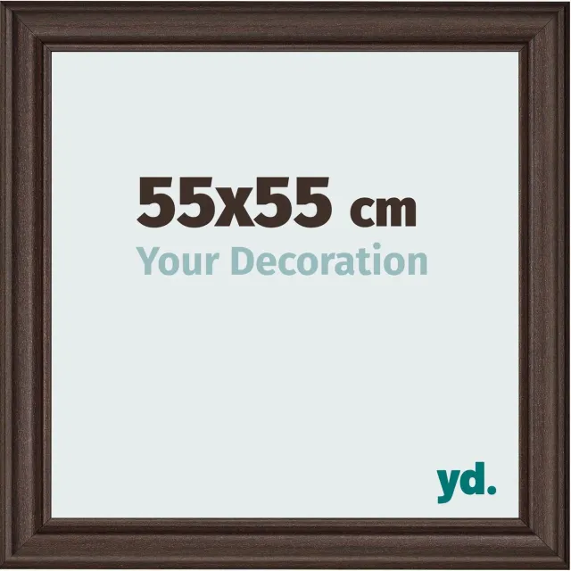 yd. Your Decoration - Fotolijst 55x55 cm - MDF - Eiken Donker - Lazio