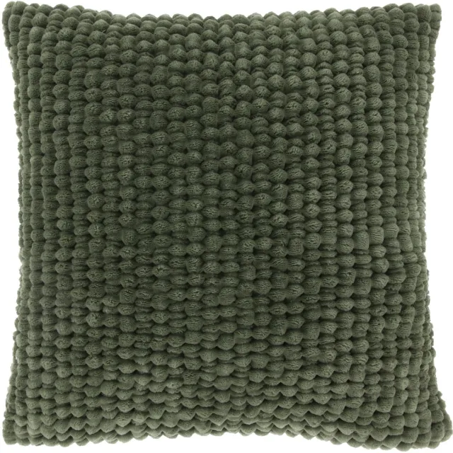 Unique Living Sierkussen Dila - Zandkleurig - Zachte stof - Warmte & Sfeer Groen