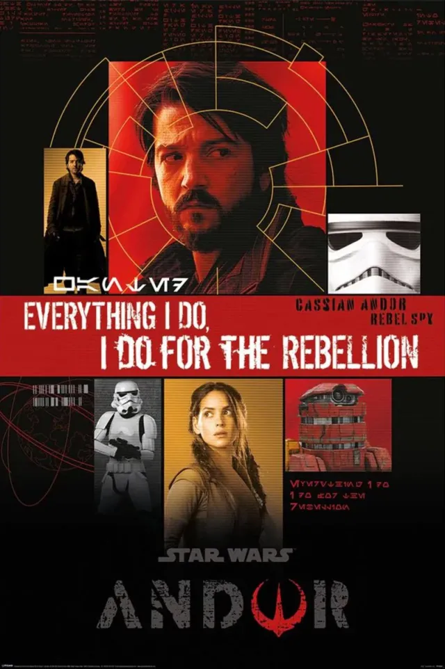 Pyramid Poster Star Wars - Andor for the Rebellion 61x91,5cm Divers