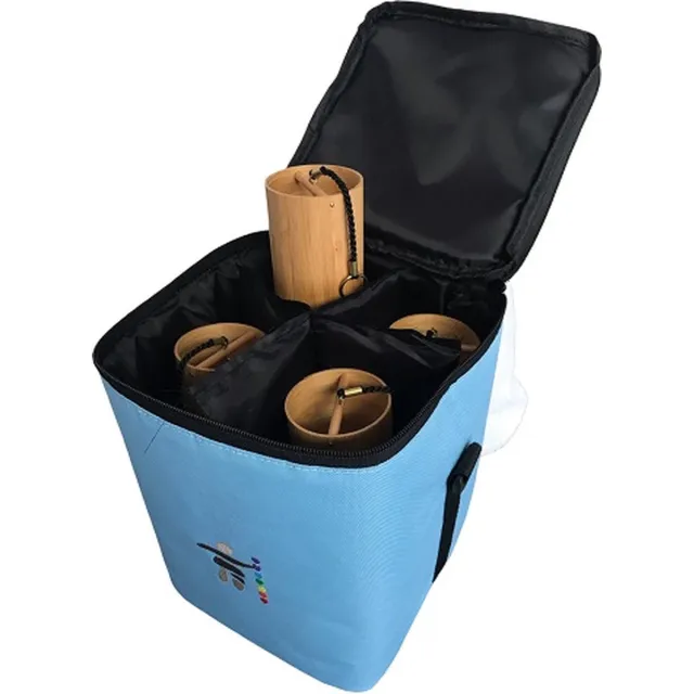 Inuk Windgong - Draagtas voor Koshi of Zaphir - Compact - Cordura Stevig - Met handvat en schouderriem - Blauw Lichtblauw