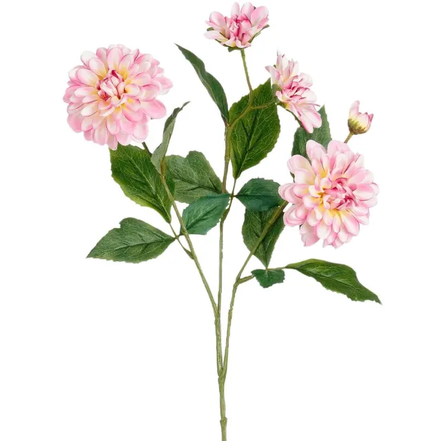 Mica Decorations kunstbloem Dahlia lichtroze
