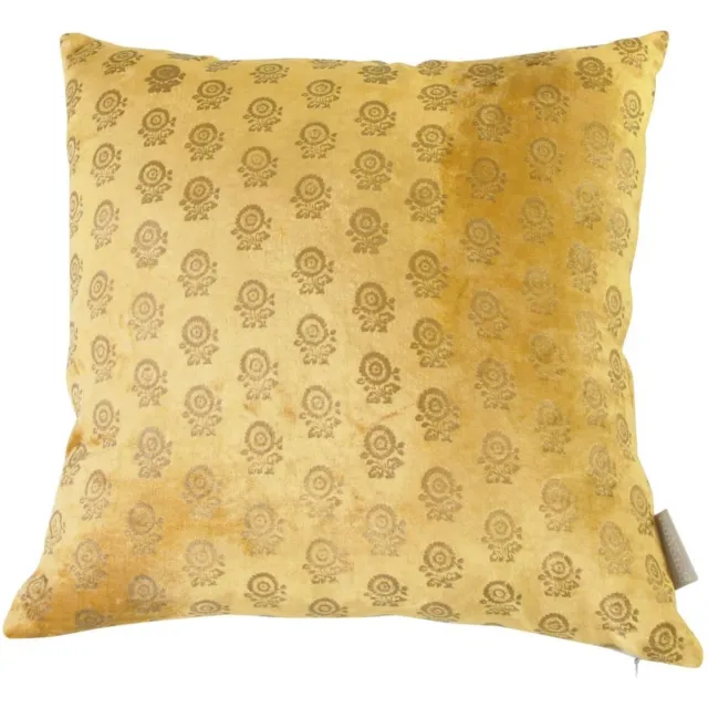Goround Interior Goround - Sierkussen 'Cranberry' (45cm x 45cm, Ocre) Geel