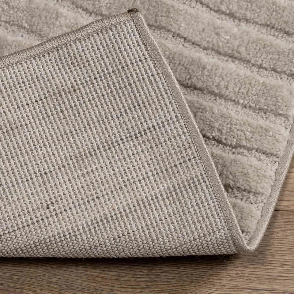 vidaXL Binnen kleed GALATI Beige 120 x 120 cm Polyester, foto 4