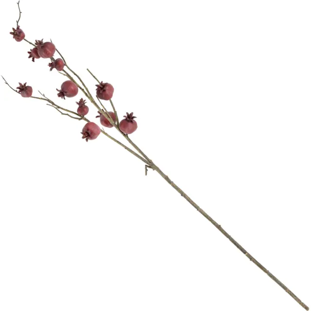 homebound by ky Kunsttak granaatappels 78cm burgundy