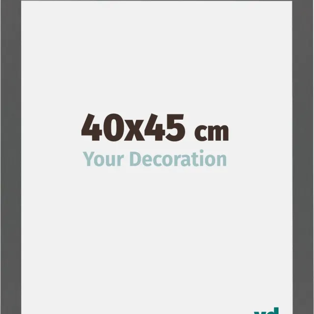 yd. Your Decoration - Fotolijst 40x45 cm - MDF - Antraciet - Mura