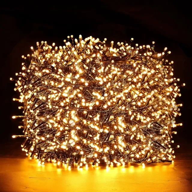 Thuys 1000LED Buiten Sfeerverlichting – 25M Kerstverlichting – 8 Modi – IP44 Waterdicht – Kerstboom Balkon Tuin Terras Feest