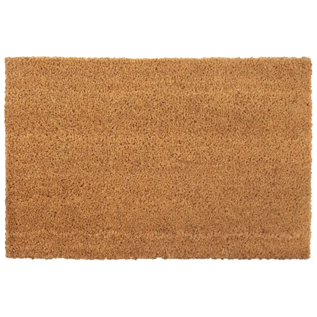 vidaXL Deurmat 50x80 cm getufte kokosvezel naturel