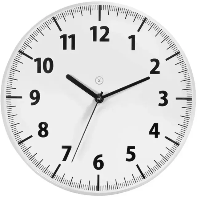 Sompex Toronto Wandklok 28 cm Wit
