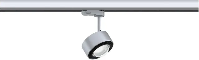 Paulmann 91392 LED-railsysteem ProRail3 Aldan railspot 8,2W 4000K 230V wit, zwart dimbare railsystemen plafondrail metaal Zwart;Wit