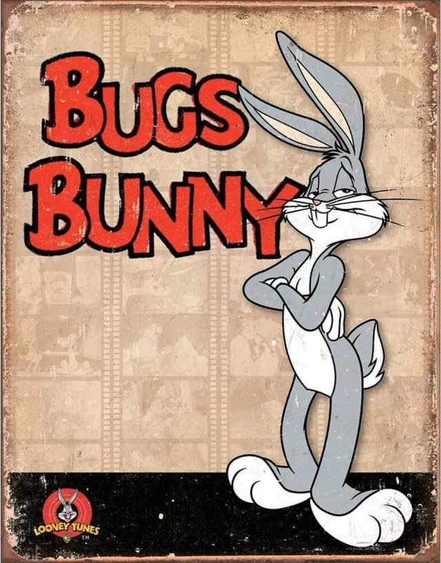 Desperate Enterprises Wandbord - Loonet Tunes - Bugs Bunny multi